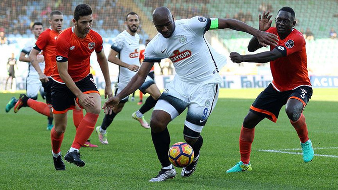 Rize'de puanlar paylaşıldı