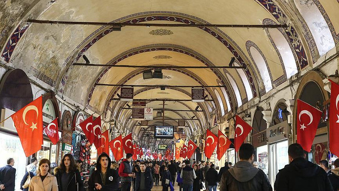 Kapalıçarşı TL'ye geçti
