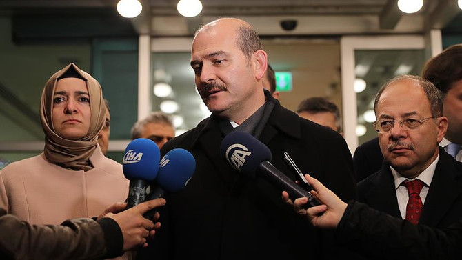 Soylu: İki patlama, biri canlı bomba