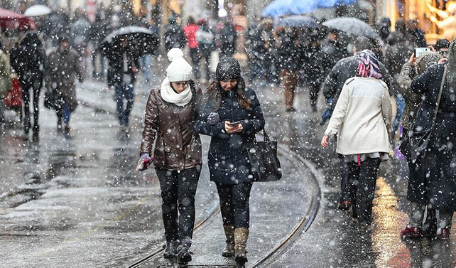 Yurdun büyük bir bölümüne kar geliyor
