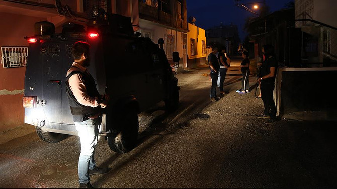 28 ilde terör operasyonu: 568 kişi gözaltında
