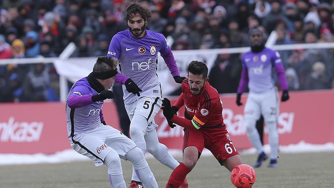 Galatasaray Erzincan'da 2 puan bıraktı