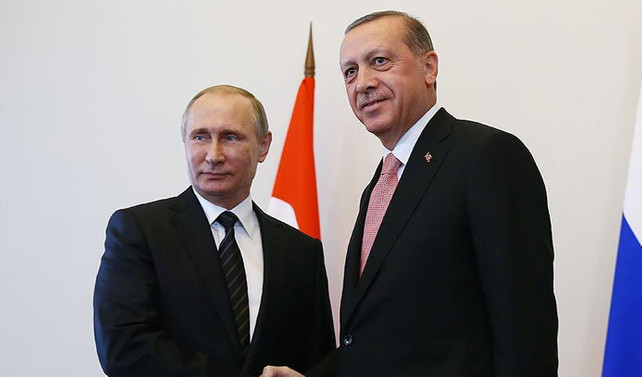 Erdoğan ile Putin görüştü