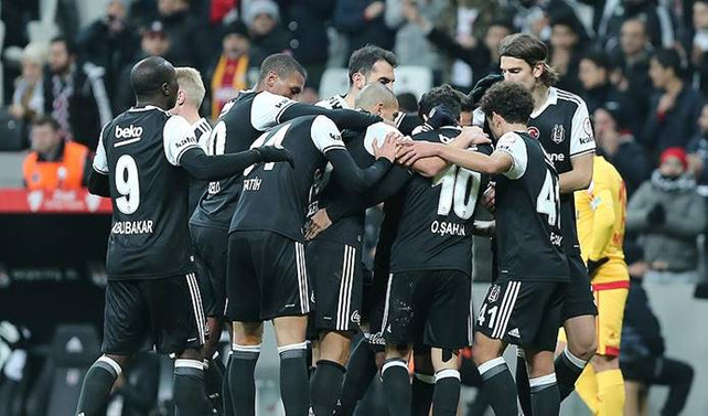 Beşiktaş kupada 3 puanı aldı