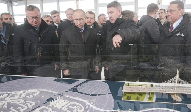 Türk firmasının dev projesini Putin açtı