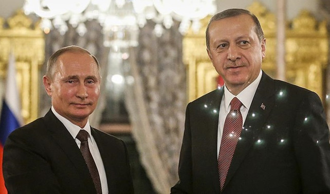 Erdoğan ve Putin görüştü