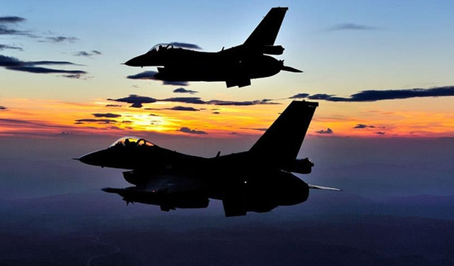 El Bab'da 140 hedef vuruldu