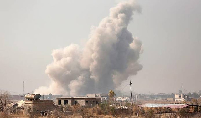 Musul'da halk pazarı vuruldu: 20 ölü
