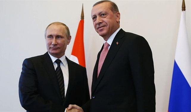 Erdoğan ile Putin Suriye krizini görüştü