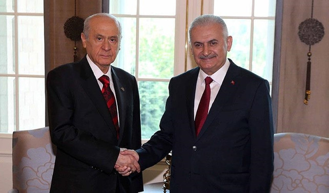 Yıldırım ve Bahçeli bir araya geliyor