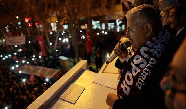 '15 Temmuz'dan ders almadıysanız beterini görürsünüz'