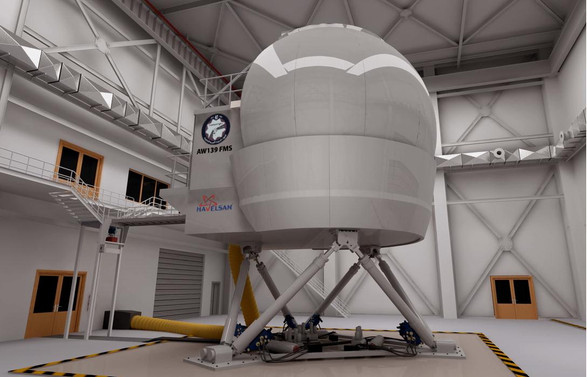 Yerli helikopter simülatörü Katar yolunda
