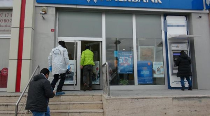 Başakşehir'de banka soygunu