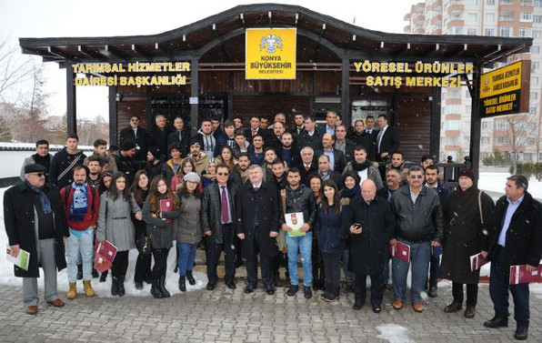 Yöresel ürünler satış merkezi açıldı