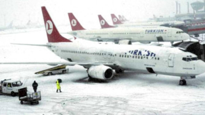 301 uçak seferi iptal