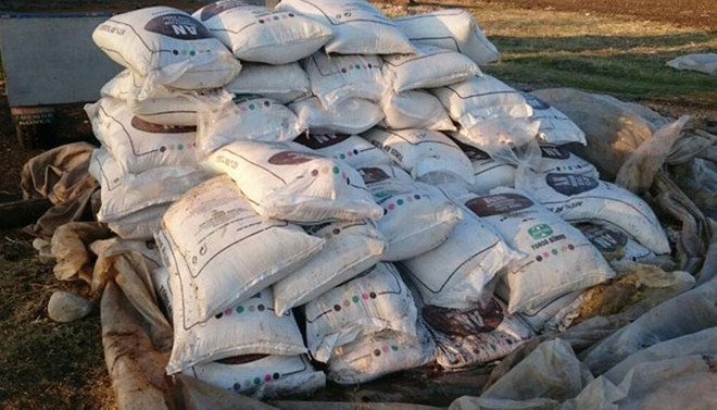 2.4 ton amonyum nitrat ele geçirildi