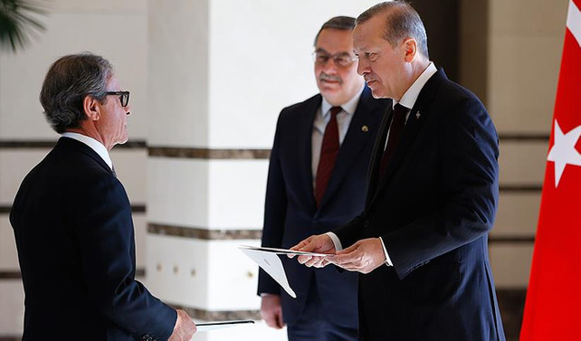 Erdoğan, Neto ile görüştü