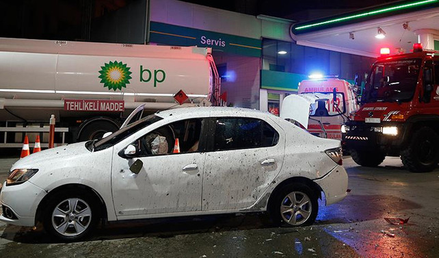 İstanbul'da otomobile el yapımı patlayıcı ile saldırı