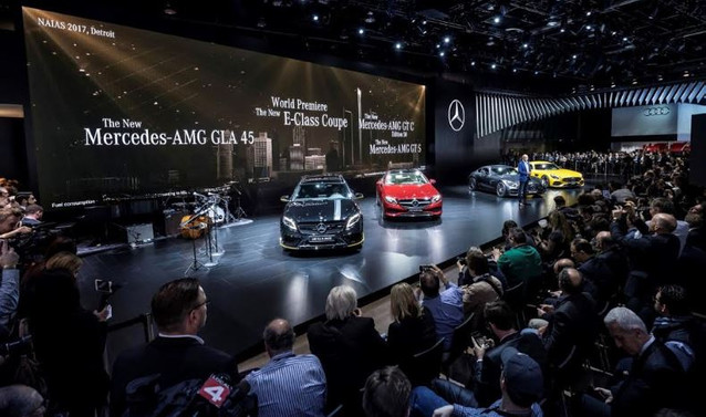 Mercedes, Detroit Otomobil Fuarı’nda yeni modellerini tanıtıyor