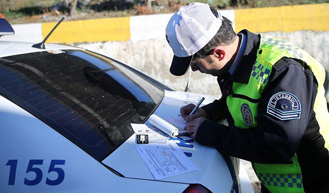 Günde 1 milyon liralık trafik cezası kesildi