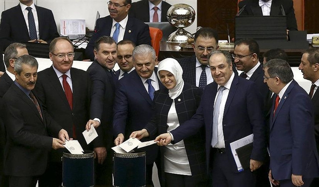 Anayasa değişiklik teklifinde 6. madde kabul edildi