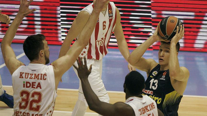 Fenerbahçe, deplasmanda Kızılyıldız'a yenildi
