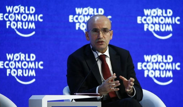 Başbakan Yardımcısı Şimşek, Davos'a gitti