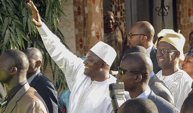 Senegal ordusu Gambiya'ya girdi