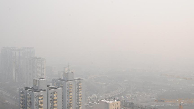 Çin’de hava kirliliği ulaşımı olumsuz etkiledi
