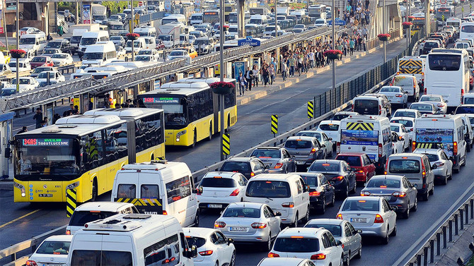 İstanbul trafiği 'Dur-Kalk' endeksinde dünya birincisi