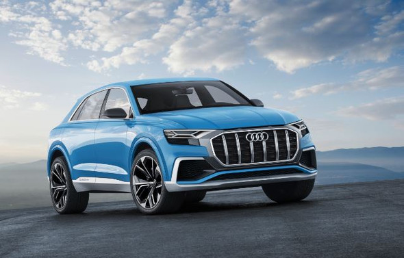 Coupe tasarımında büyük SUV: Audi Q8 Concept