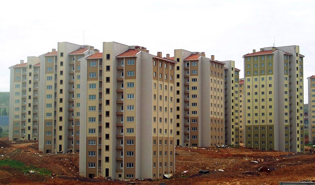 Konutların yüzde 9'unu TOKİ üretti