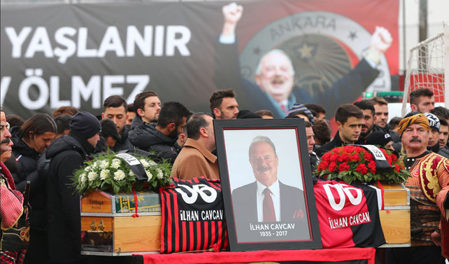 İlhan Cavcav son yolculuğuna uğurlandı
