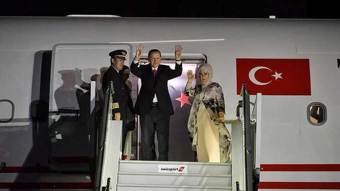 Erdoğan yurda döndü