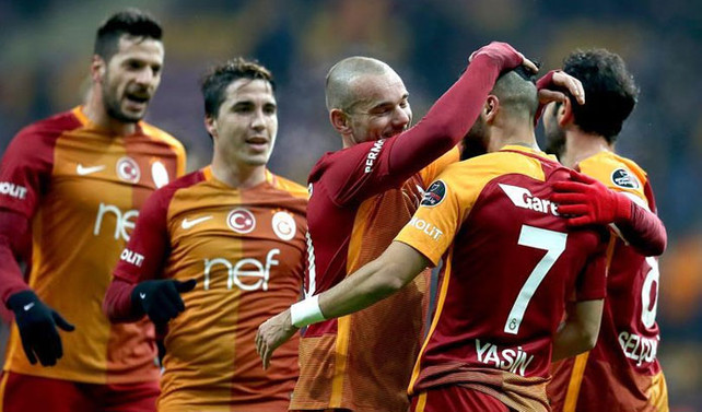 Galatasaray evinde farklı kazandı