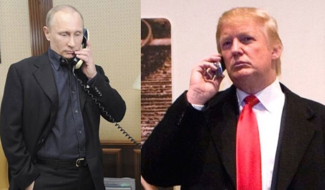Trump ile Putin telefonda görüştü