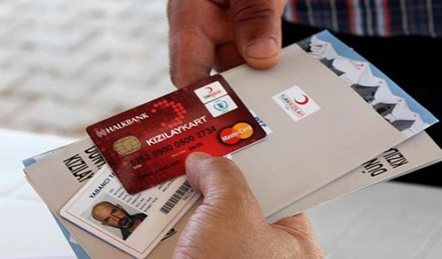 750 bin Suriyeliye Kızılay Kart verildi