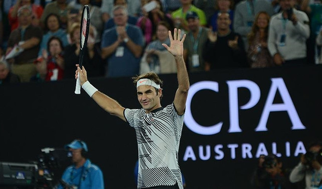 Avustralya Açık'ta şampiyon Federer