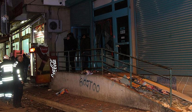 Diyarbakır'da markete bombalı saldırı