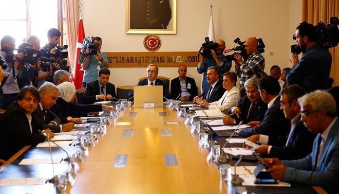 Darbe Komisyonu tartışmalarla bitti
