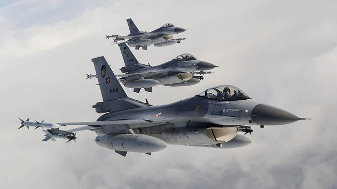 TSK'dan Irak'ın kuzeyine hava harekatı