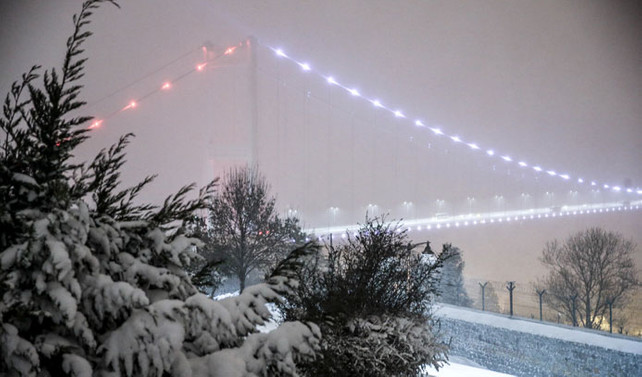 İstanbul'da ilçelere göre kar kalınlığı