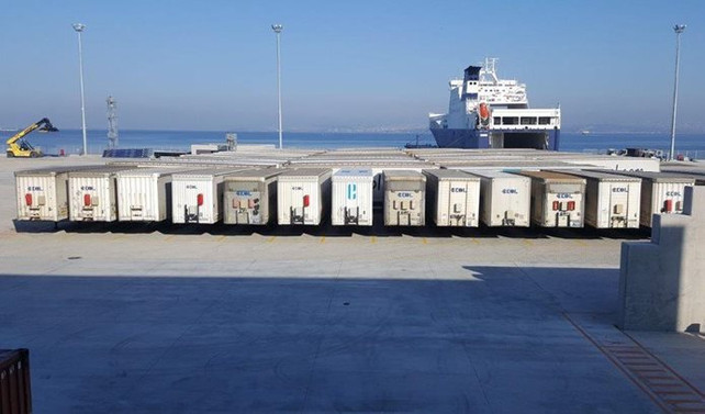 Yalova Ro-Ro Terminali'nden İtalya seferleri başladı