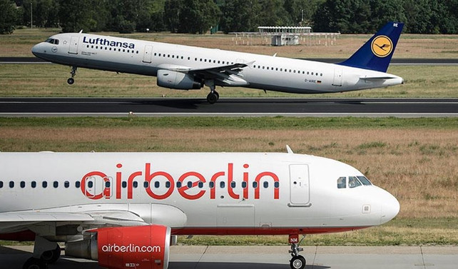 Lufthansa, Air Berlin'i satın alıyor
