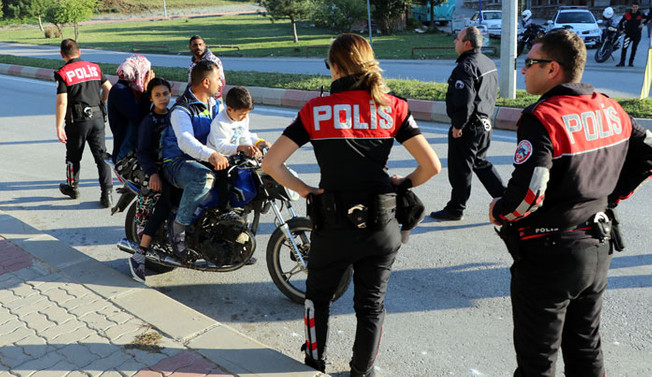 Motosikletlilere 'Son Sürat' uygulaması