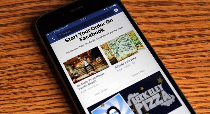 Facebook yemek siparişi almaya başlayacak