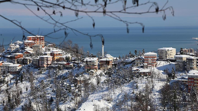 Rize ve Artvin'e kar uyarısı