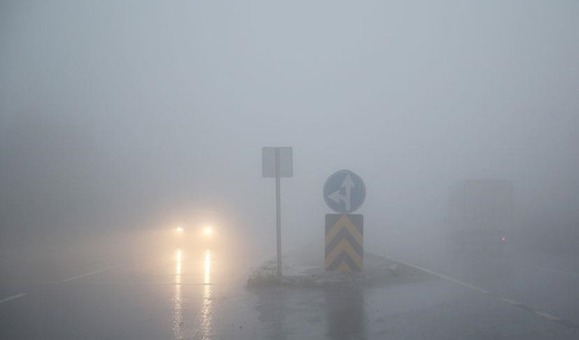 Bolu Dağı'nda ulaşıma sis engeli