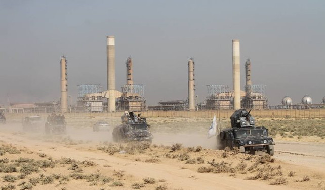 Irak ordusu Kerkük valilik binasında