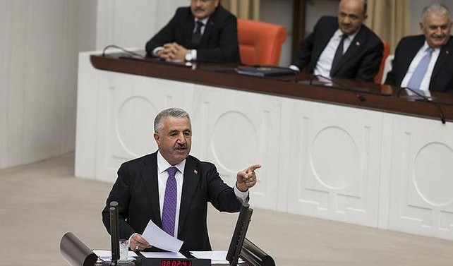 Bakan Arslan hakkındaki gensoru önergesi reddedildi
